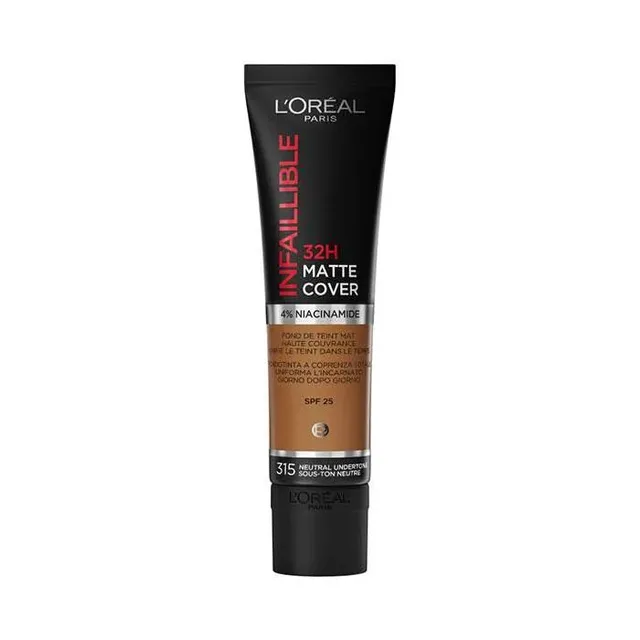 L'Oréal Paris Infaillible 32H Matte Cover Fond De Teint 315 Sous-Ton Neutre