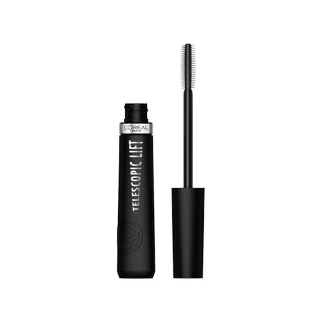 L'Oréal Paris - Mascara Volume et Longueur +5mm - Sans Paquet - Infusé aux Céramides - Telescopic Lift - Noir