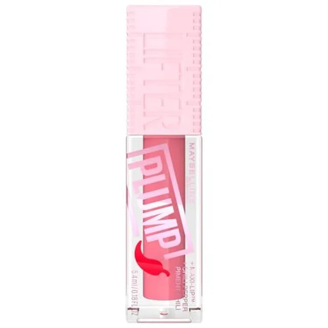 Maybelline Lifter Gloss Plumping Lip Gloss Lasting Hydration Formula With Hyaluronic Acid and Chilli Pepper