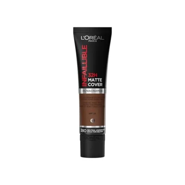 L'Oréal Paris Infaillible 32H Matte Cover Fond De Teint 380 Sous-Ton Neutre