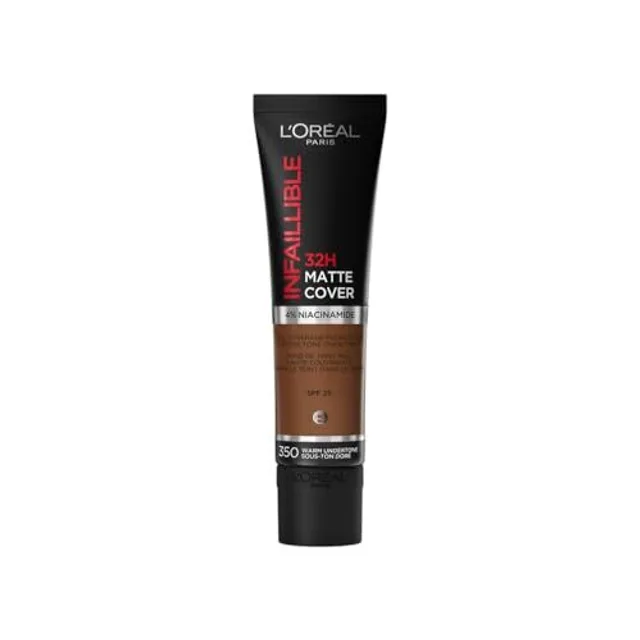 L'Oréal Paris Infaillible 32H Matte Cover Fond De Teint 350 Sous-Ton Doré