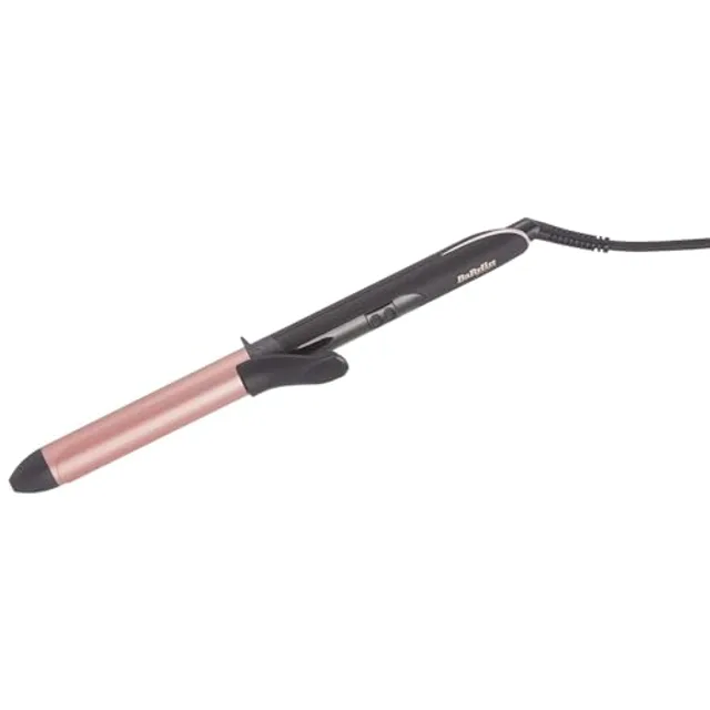 Fer à boucler BABYLISS C451E rose quartz 25mm tong