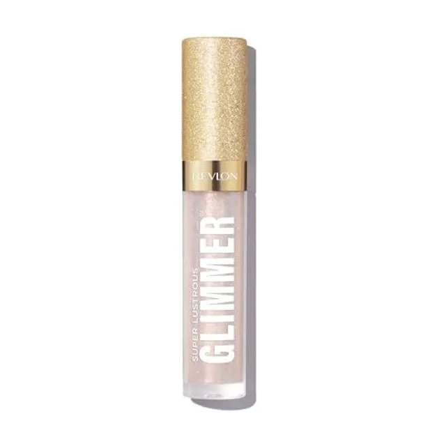 Revlon Super Lustrous Glimmer Gloss – Gloss repulpant lèvres hydratant, lip gloss brillant, maquillage pour