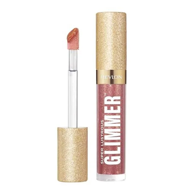 Revlon Super Lustrous Glimmer Gloss – Gloss repulpant lèvres hydratant, lip gloss brillant, maquillage pour
