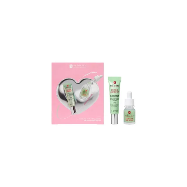ERBORIAN - Cc Red Correct X Centella Red Serum - Coffret Soin Visage
