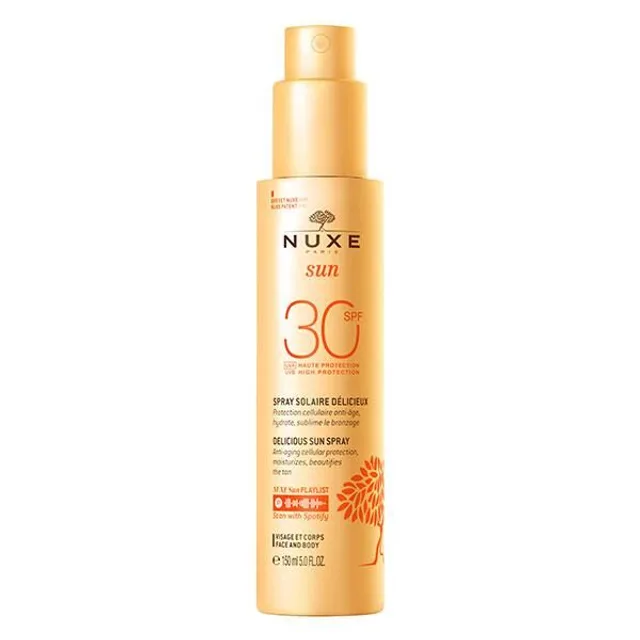 Nuxe Sun Spray Solaire Délicieux - Protection Solaire SPF30 visage et corps