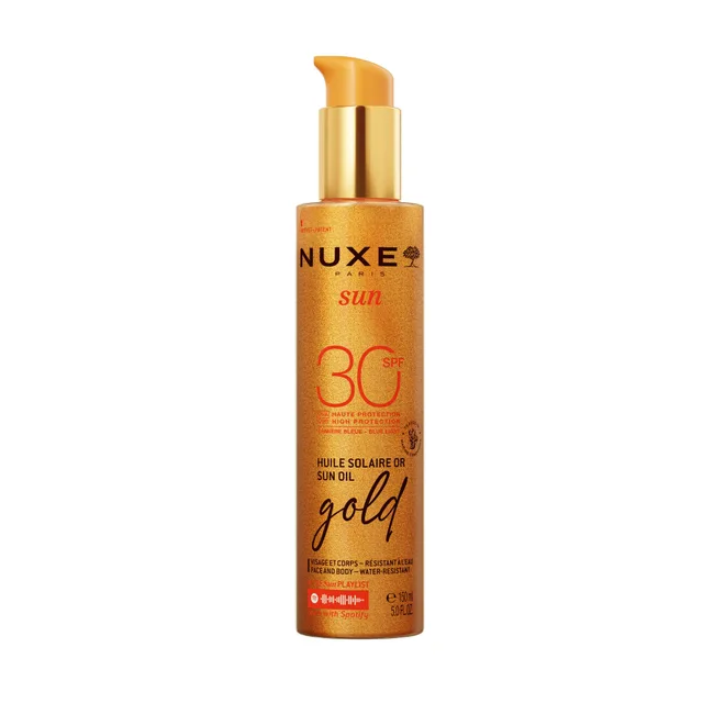 Huile Solaire Or Haute Protection 30 Spf Nuxe - Le Flacon De 150ml