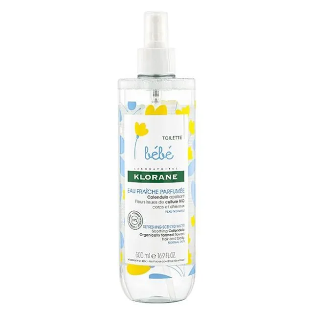 Eau fraîche parfumée au Calendula apaisant - Peau normale 500ml