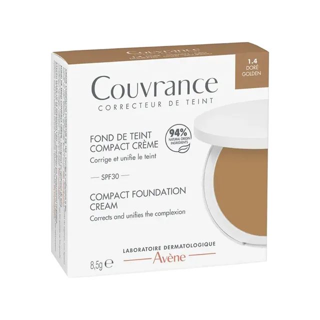Fond De Teint Poudre Teinte 1.4 Doré Eau Thermale Avene - La Palette Fond De Teint