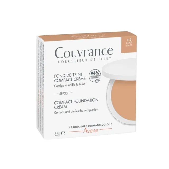 Fond De Teint Poudre Teinte 1.2 Sable Eau Thermale Avene - La Palette Fond De Teint