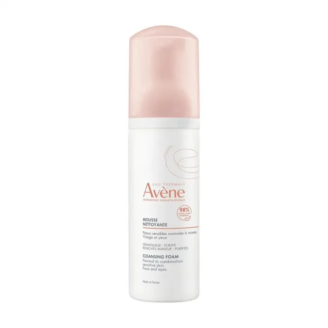 Avène - Les Essentiels - Mousse Nettoyante - Visage Et Yeux - Peaux Normales À Mixtes, 150ml - Nettoyant &
