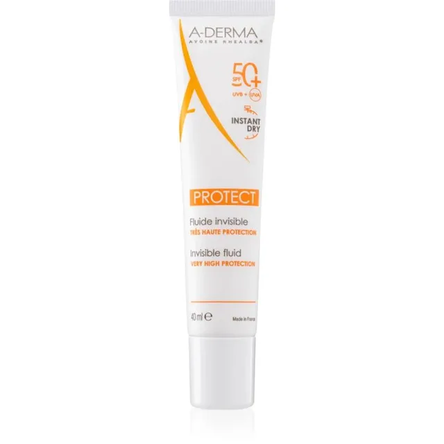 Fluide solaire visage invisible spf50+ 40ml