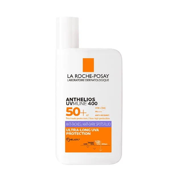 La Roche-posay - Anthelios Uvmune 400 - Spf50+ Fluide Solaire Anti-taches Visage, 50ml - Anti-taches &