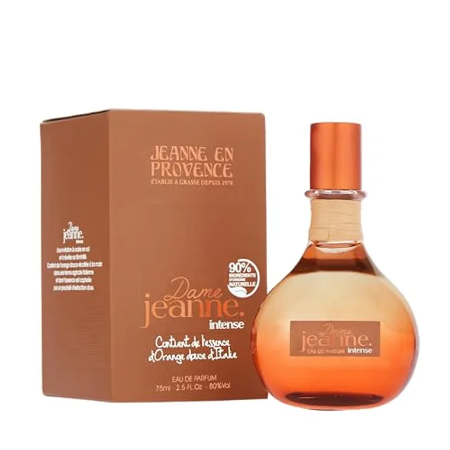 Jeanne en Provence - Dame Jeanne Intense - Eau de toilette - Femme - Senteur Fruitée - 75 ml - Fabriqué en
