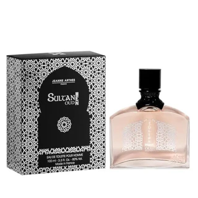 Jeanne Arthes - Sultan Men Oud - 100ml - Eau de Toilette Homme - Senteur Orientale - Fabriqué en France