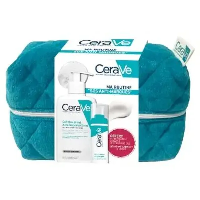CeraVe Gel Moussant Anti-Imperfections 236 ML+ Sérum Rétinol Anti-Marques 30 ML