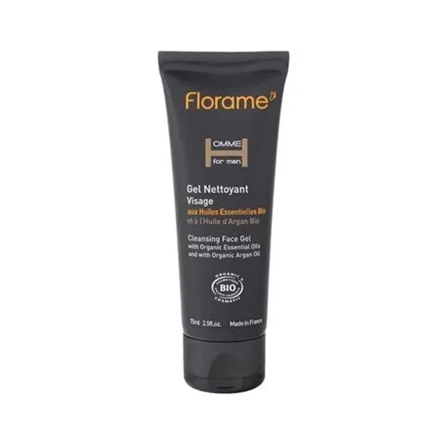 Florame Homme Gel Nettoyant Visage Bio 75 ml