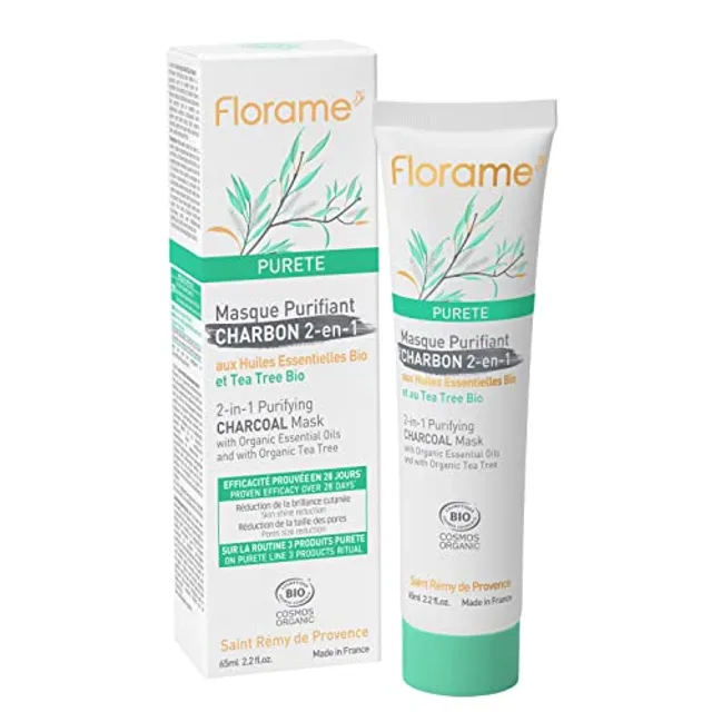 PURET MASQUE PURIFIANT au carbone 2 en 1 65 ml.