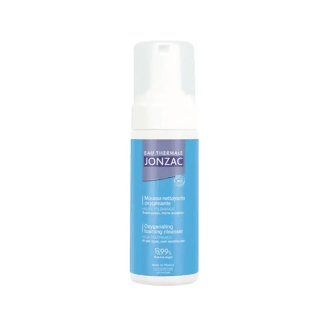 Mousse Nettoyante Oxygénante Haute Tolérance Eau Thermale Jonzac - Le Flacon De 150ml