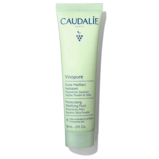 Caudalie - Vinopure - Fluide Matifiant Hydratant - Visage - Peaux À Tendance Acnéique, 60ml - Crème