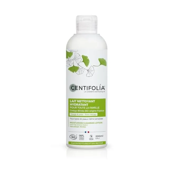 Centifolia Douceur et Hydratation Lait Nettoyant Hydratant Bio 200ml