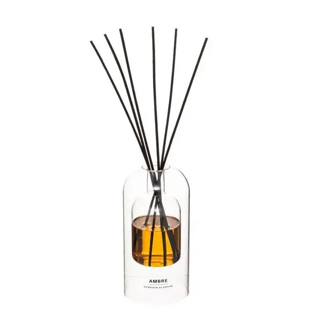 Atmosphera - Diffuseur de Parfum Ambre 150 ml avec 6 Bâtonnets