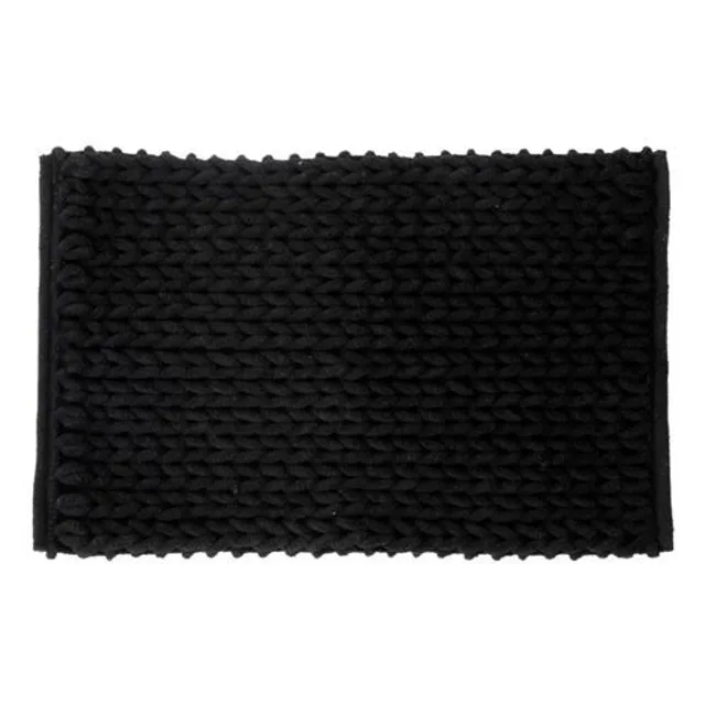 tapis epais 50x75 khol, noir