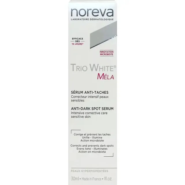 Noreva - Trio White Mela - Sérum Anti-taches - Visage - Peaux Sensibles Hyperpigmentées, 30ml - Anti-rides &
