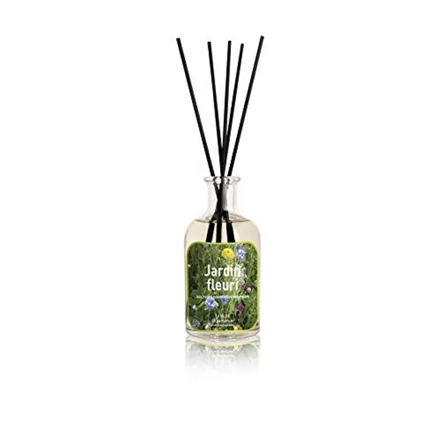 Brins de parfum en bambou - 100 mL - jardin fleuri