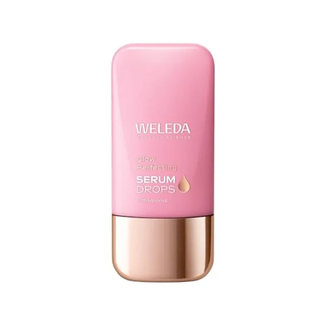 WELEDA Bio Glow Perfecting Sérum Drops - Cosmétique naturel éclatant Booster Drops Glow et teint parfait pour