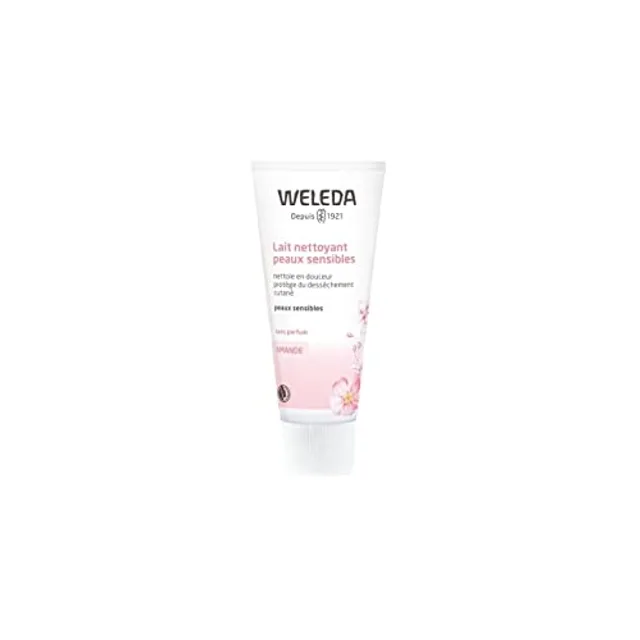 Weleda Lait Nettoyant Peaux Sensibles à l'Amande 75 ml