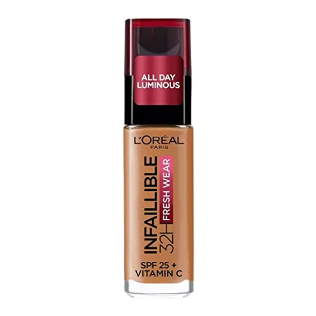 Fond de teint L'OREAL PARIS INFAILLIBLE - Longue tenue 32h - Noisette