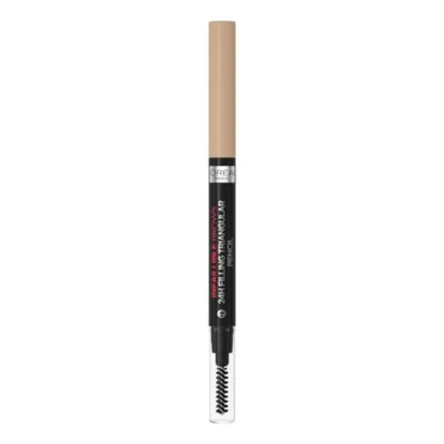 L'Oréal Paris - Crayon Sourcils à Pointe Triangulaire - Waterproof & Longue Tenue - Résultat Naturel