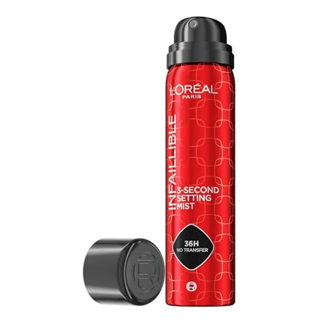 L'Oréal Paris Infaillible Spray fixateur de maquillage résistant à l'eau jusqu'à 36 heures 80 ml