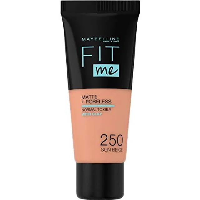 Maybelline Fit Me Fond de Teint 250 Beige Ensoleillé 30ml