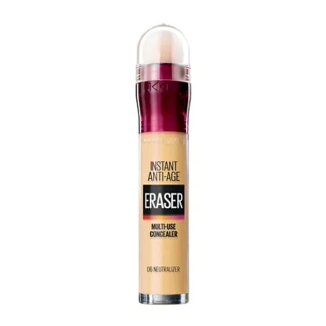 3 x Maybelline Instant Anti Age Eye Concealer Eraser 6.8ml - 06 Neutralizer