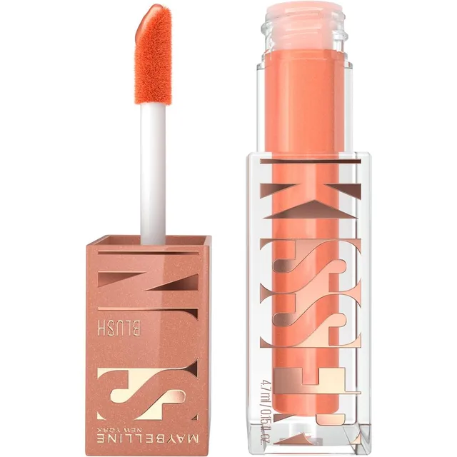 Maybelline New York - Blush Liquide Illuminateur Multi-Usage - Fard à Joues, Highlighter et Bronzer - Bonne