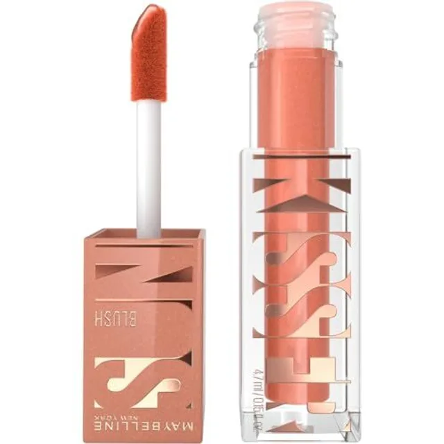 Maybelline New York - Blush Liquide Illuminateur Multi-Usage - Fard à Joues, Highlighter et Bronzer - Bonne