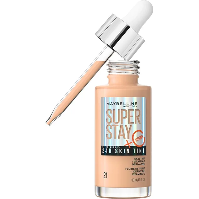 Maybelline New York Superstay 24 H Skin Tint Fluide de Teint Longue Tenue 21