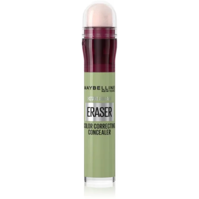 MAYBELLINE NEW YORK Instant Anti Age Eraser correcteur liquide avec applicateur éponge teinte Green 6.8 ml