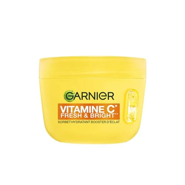 Garnier - Skin Active Vitamine C Fresh & Bright Crème Sorbet Hydratante Booster d'éclat Crème de jour 85 ml