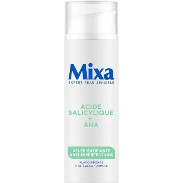 Mixa Gelée Matifiante Anti-Imperfections à l’Acide Salicylique et Acide Alpha-Hydroxylé