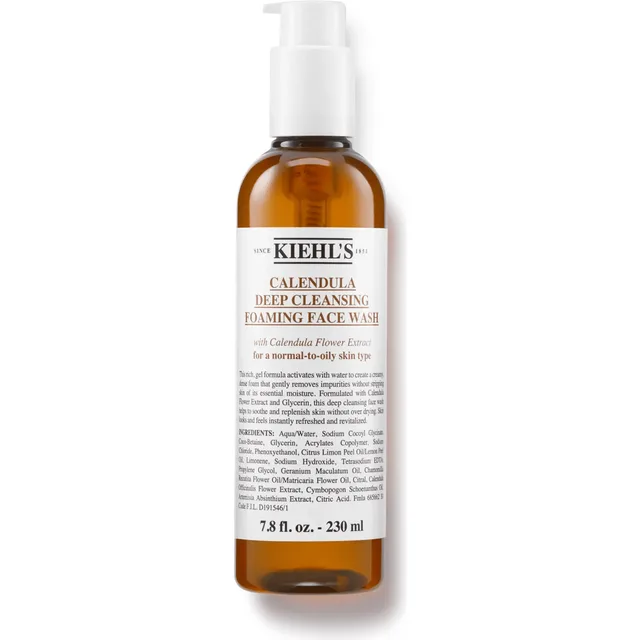 Kiehl's Calendula Deep Cleansing Foaming Face Wash 230ml