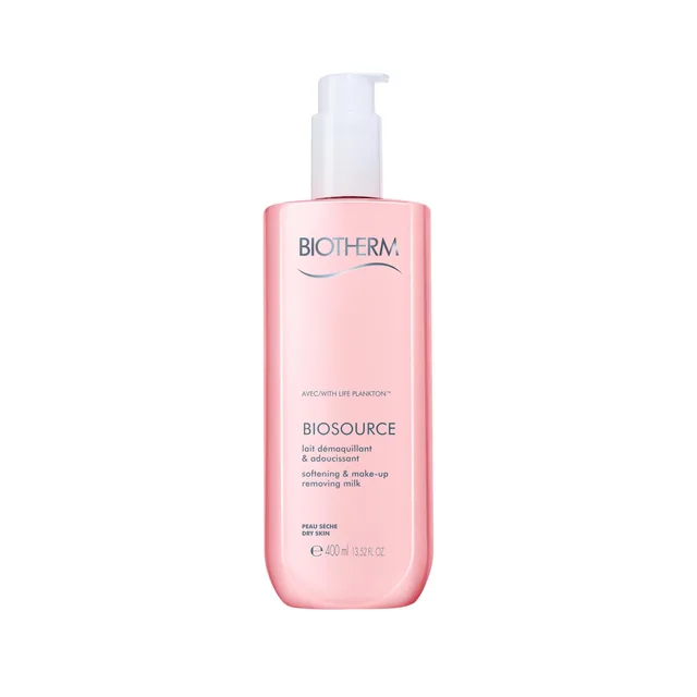 Nettoyant et démaquillant Biotherm Biotherm biosource lait démaquillant peaux sèches 400ml
