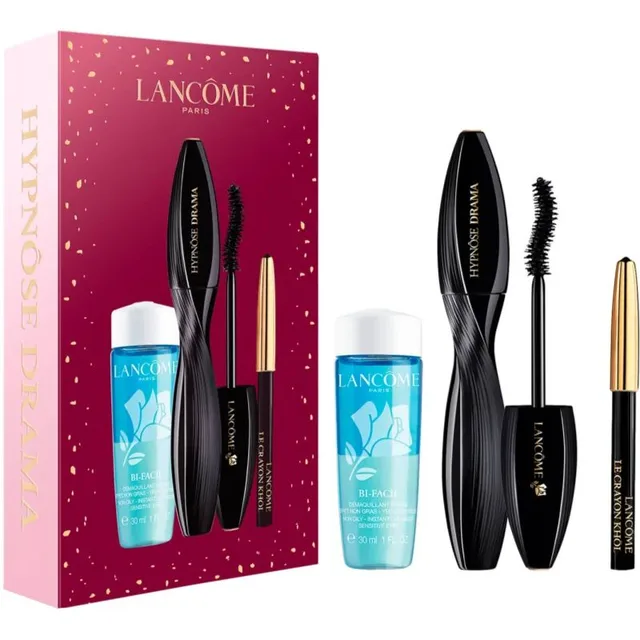 LANCÔME Hypnôse Drama Mascara Set (+ BI-Facial 30ml + MINI Khol Liner) Coffret maquillage yeux