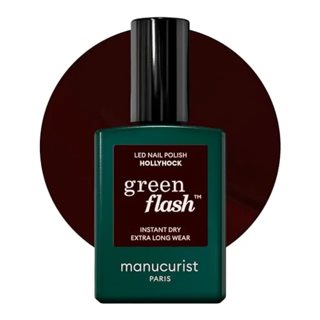 MANUCURIST GREEN FLASH HOLLYHOCK Vernis semi-permanent - 15 ml