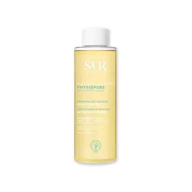 SVR - Huile Démaquillante Douceur Physiopure - Efficacité Intense - Elimine le maquillage Waterproof - Pour