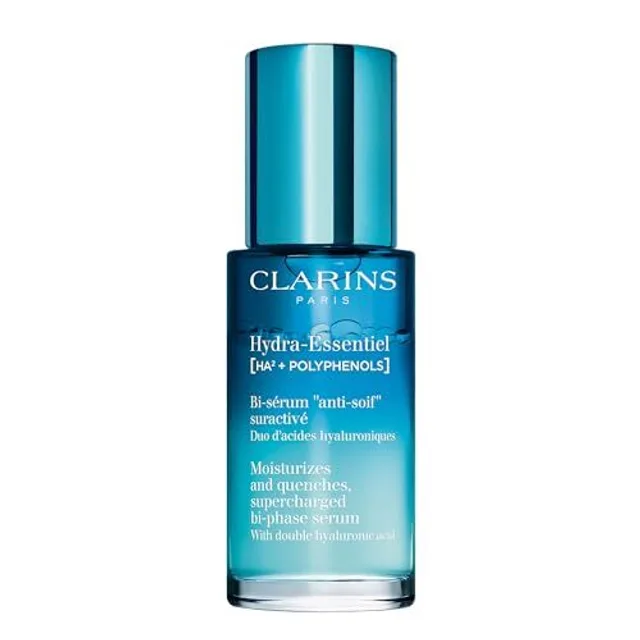Clarins - Hydra-essentiel - Hydra-essentiel [ha²+ Polyphenols] - Bi-sérum « Anti-soif » Suractivé