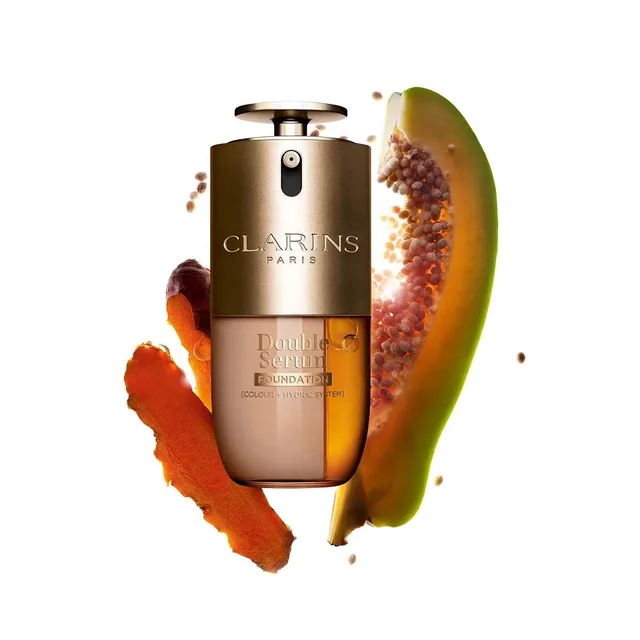 DOUBLE SERUM FOND DE TEINT - Fond de Teint Sérum Éclat et Hybride