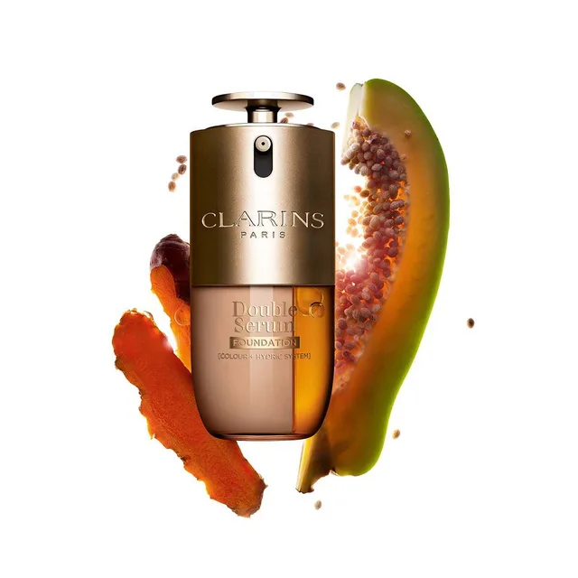 DOUBLE SERUM FOND DE TEINT - Fond de Teint Sérum Éclat et Hybride